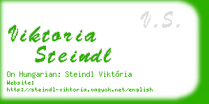 viktoria steindl business card